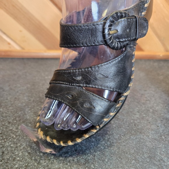 Ariat Women's Sandals Slip On Open Toe Slide Leather Stability Cushion Size 5.5M - Picture 3 of 9